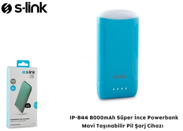 S-link IP-844 8000 mAh Powerbank