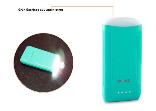 S-link IP-844 8000 mAh Powerbank