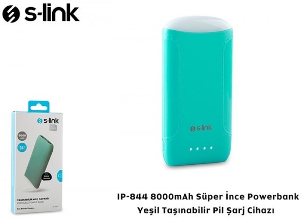 S-link IP-844 8000 mAh Powerbank