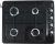 Erato EO-104 Solo (Set Üstü) Gazlı Ocak