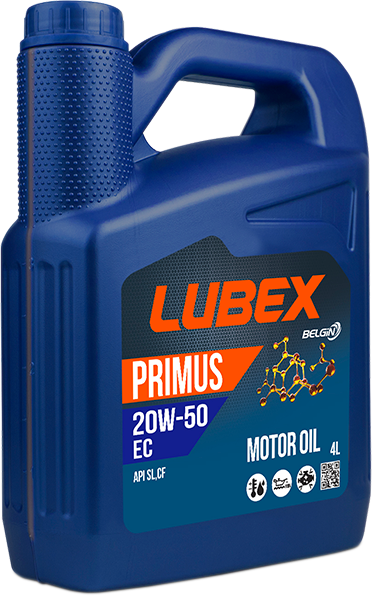 Lubex Primus EC 20W-50 Motor Yağı (4 litre)