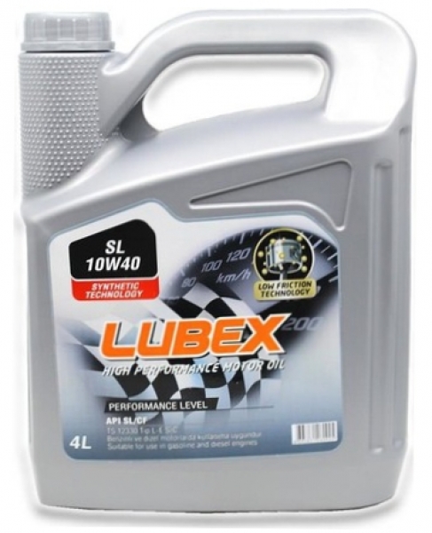 Lubex SL 10W-40 Motor Yağı (4 litre)