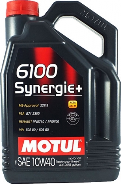 Motul 6100 Synergie+ 5W-40 Motor Yağı (4 litre)