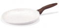 Taç Granit Plus Krem Krep Tavası 28 cm resim
