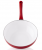 Taç Kırmızı Beyaz Seramik Wok Tava 28 cm