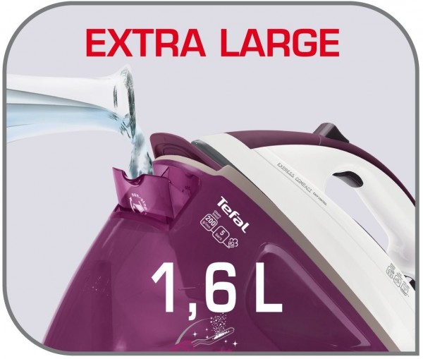Tefal Express Compact GV7620 Buhar Kazanlı Ütü