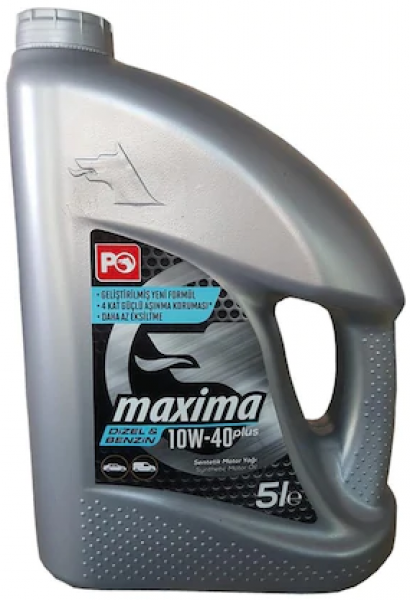 Petrol Ofisi Maxima 10W-40 Plus Motor Yağı (5 litre)