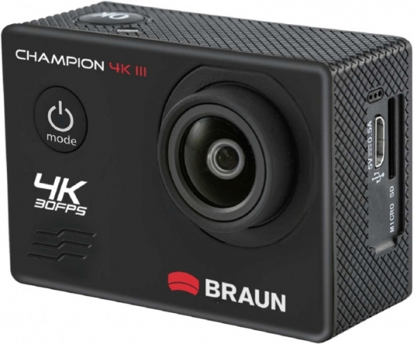 Braun Champion 4K III Aksiyon Kamera