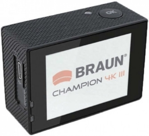 Braun Champion 4K III Aksiyon Kamera