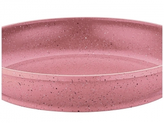 Taç Vision Pembe Döküm Tava 28 cm