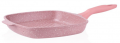 Taç Döküm Pembe Kare Tava 24 cm resim