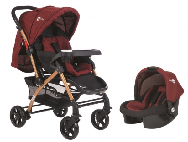 4 Baby ST-04 Gold Şase Travel Sistem Bebek Arabası (Travel Sistem)