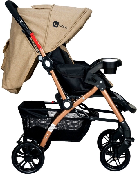 4 Baby ST-04 Gold Şase Travel Sistem Bebek Arabası (Travel Sistem)