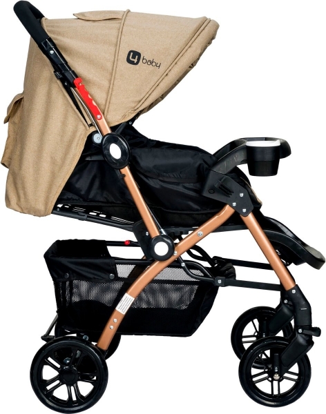 4 Baby ST-04 Gold Şase Travel Sistem Bebek Arabası (Travel Sistem)
