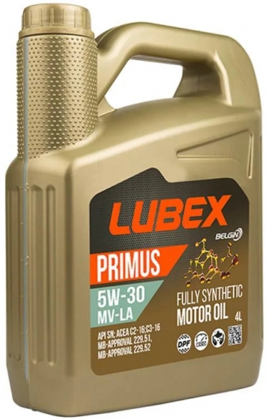 Lubex Primus MV 5W-30 Motor Yağı (4 litre)