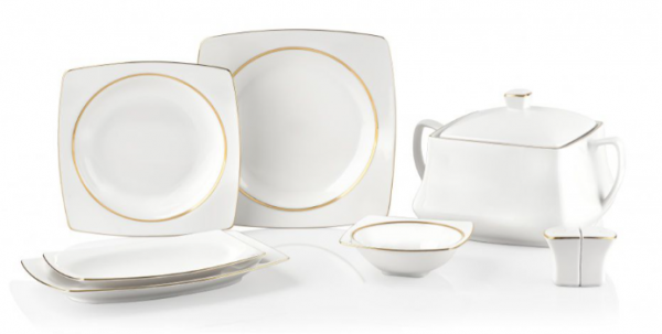 Taç Classy Gold 60 Parça Yemek Takımı