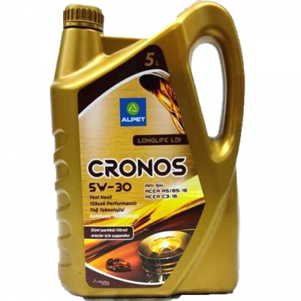 Alpet Cronos Longlife LDI 5W-30 Motor Yağı (5 litre)