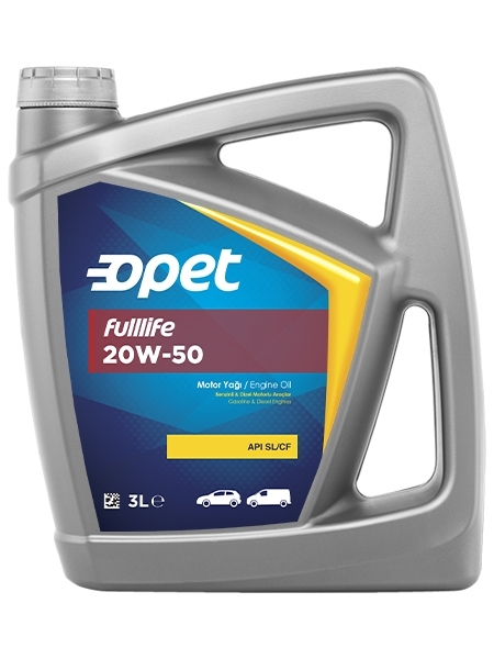 Opet Fulllife 20W-50 Motor Yağı (3 litre)