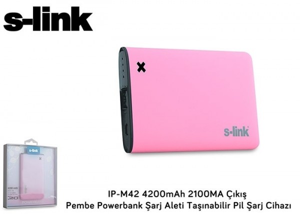 S-link IP-M42 4200 mAh Powerbank
