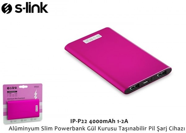 S-link IP-P22 4000 mAh Powerbank