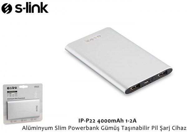 S-link IP-P22 4000 mAh Powerbank