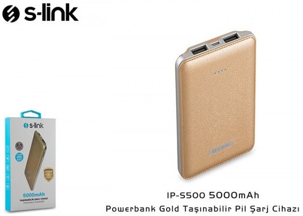 S-link IP-S500 5000 mAh Powerbank