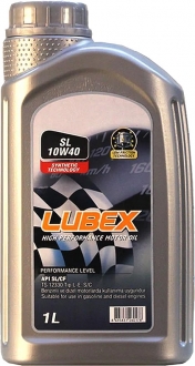 Lubex SL 10W-40 Motor Yağı