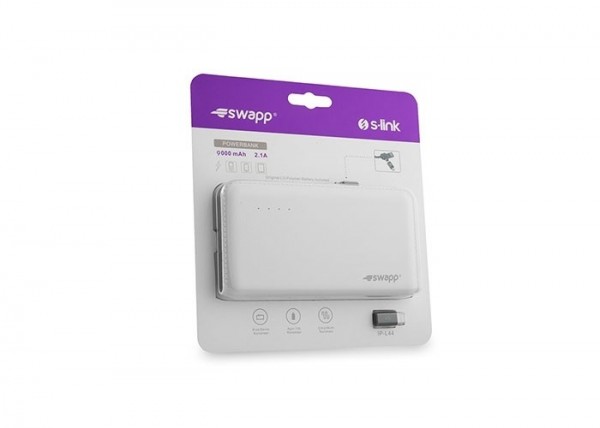 S-link Swapp IP-L48 9000 mAh Powerbank