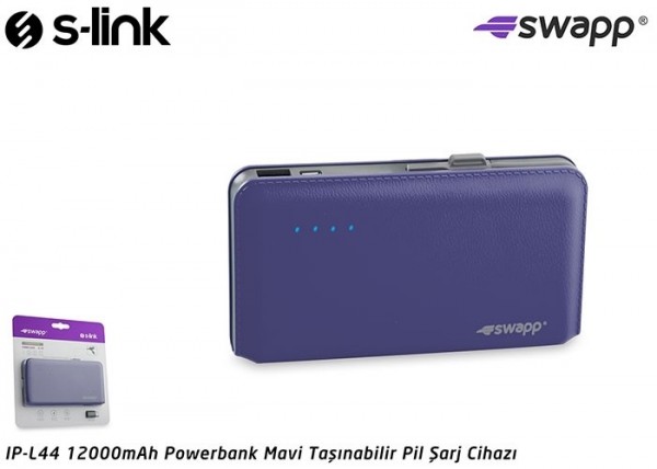 S-link Swapp IP-L44 12000 mAh Powerbank