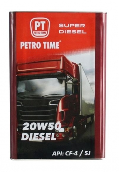 Petro Time Turbo 20W-50 Motor Yağı (16 litre)