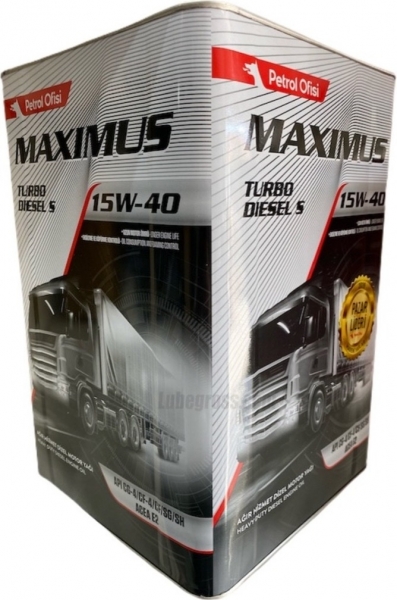 Petrol Ofisi Maximus Turbo Diesel S 15W-40 Motor Yağı (18 litre)