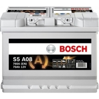 Bosch S5 A08 AGM 12V 70Ah resim