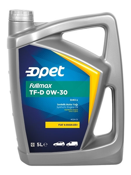 Opet Fullmax TF-D 0W-30 Motor Yağı (5 litre)