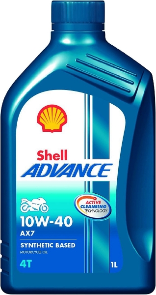 Shell Advance AX7 10W-40 Motor Yağı (1 litre)