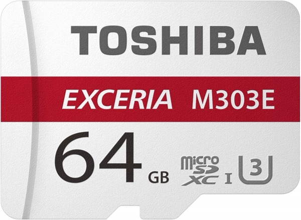 Toshiba Exceria M303E microSD