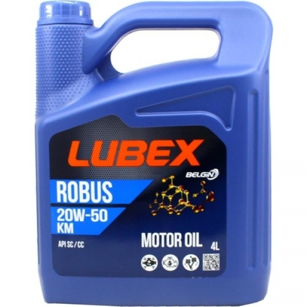 Lubex Robus KM 20W-50 Motor Yağı (4 litre)