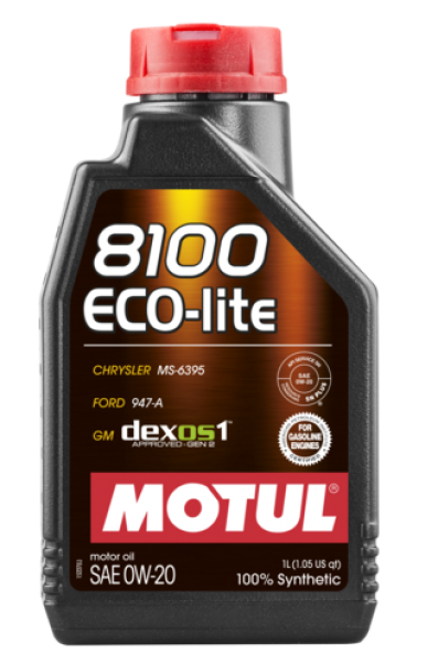 Motul 8100 Eco-lite 0W-20 Motor Yağı (1 litre)