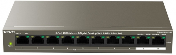 Tenda TEF1110P-8-102W Switch