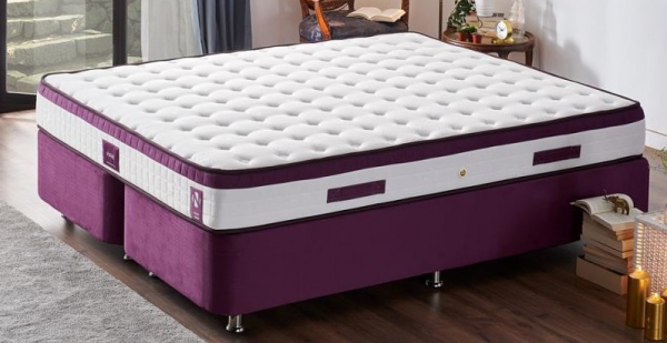 Niron Violet 80x180 cm Yaylı Yatak (80x180 cm)