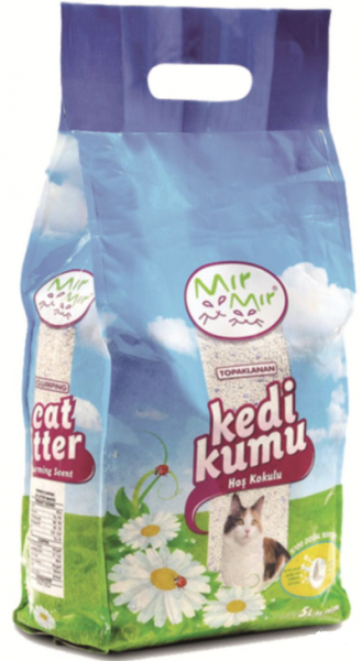 Mırmır Naturel İnce Taneli Bebek Pudralı 5 lt Kedi Kumu