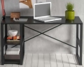Evdemo Sude Metal Siyah Çalışma Masası