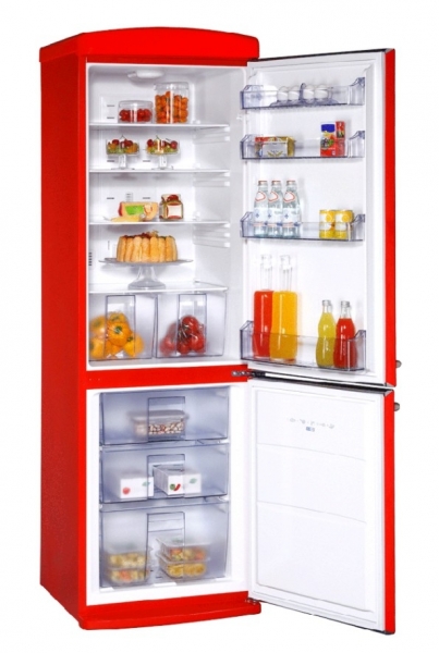 Vestel RETRO NFK3501 Buzdolabı (Kırmızı)