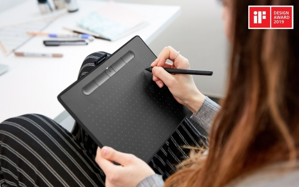 Wacom Intuos Medium & Bluetooth Grafik Tablet