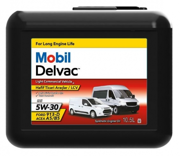 Mobil Delvac Light Commercial Vehicle F 5W-30 Motor Yağı (10.5 litre)