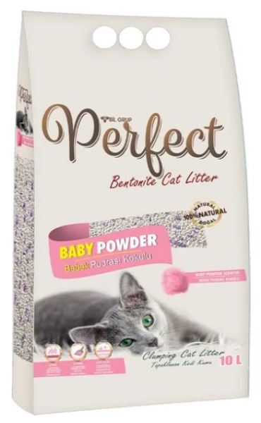 Perfect Baby Powder İnce Taneli 10 lt Kedi Kumu