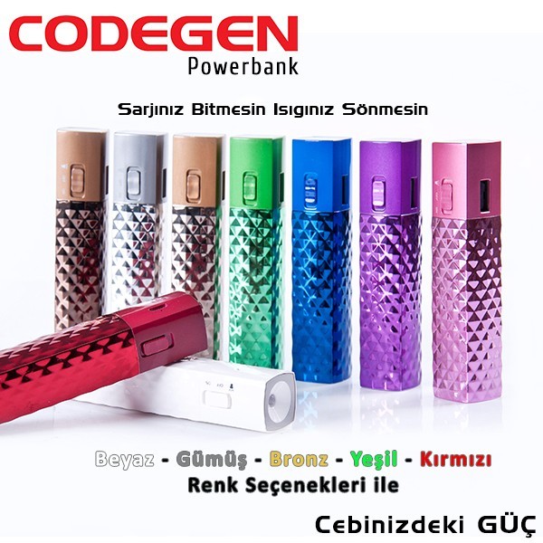Codegen IF-28 PowerX 2800 2800 mAh Powerbank