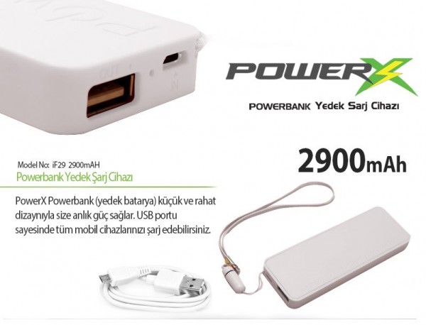 Codegen IF-29 PowerX 2900 2900 mAh Powerbank