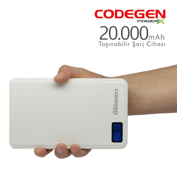 Codegen X20 PowerX 20000 20000 mAh Powerbank
