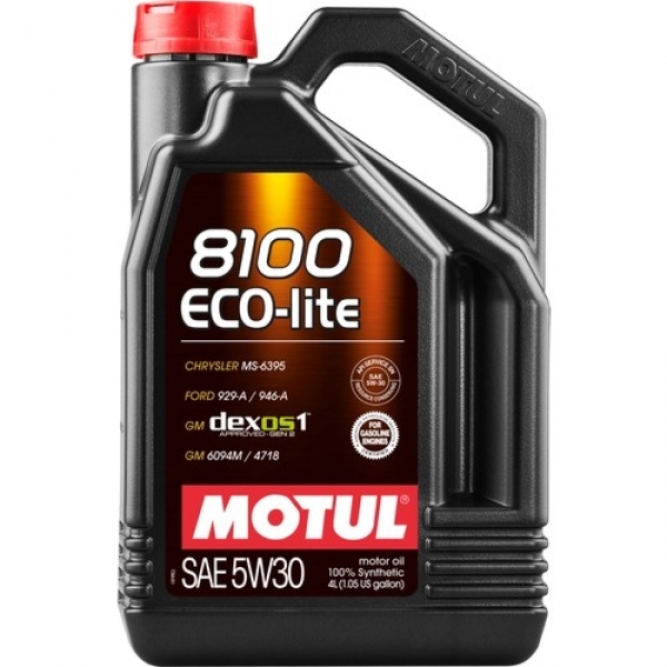 Motul 8100 Eco-lite 5W-30 Motor Yağı (4 litre)