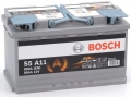 Bosch S5 A11 AGM 12V 80Ah resim